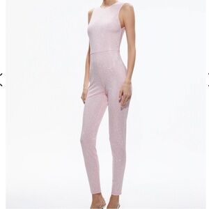 Alice and Olivia Freddie embellished catsuit